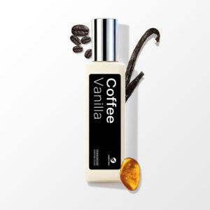 Coffee Vanilla Roll-On Perfume Oil with Long-Lasting Warm Fragrance