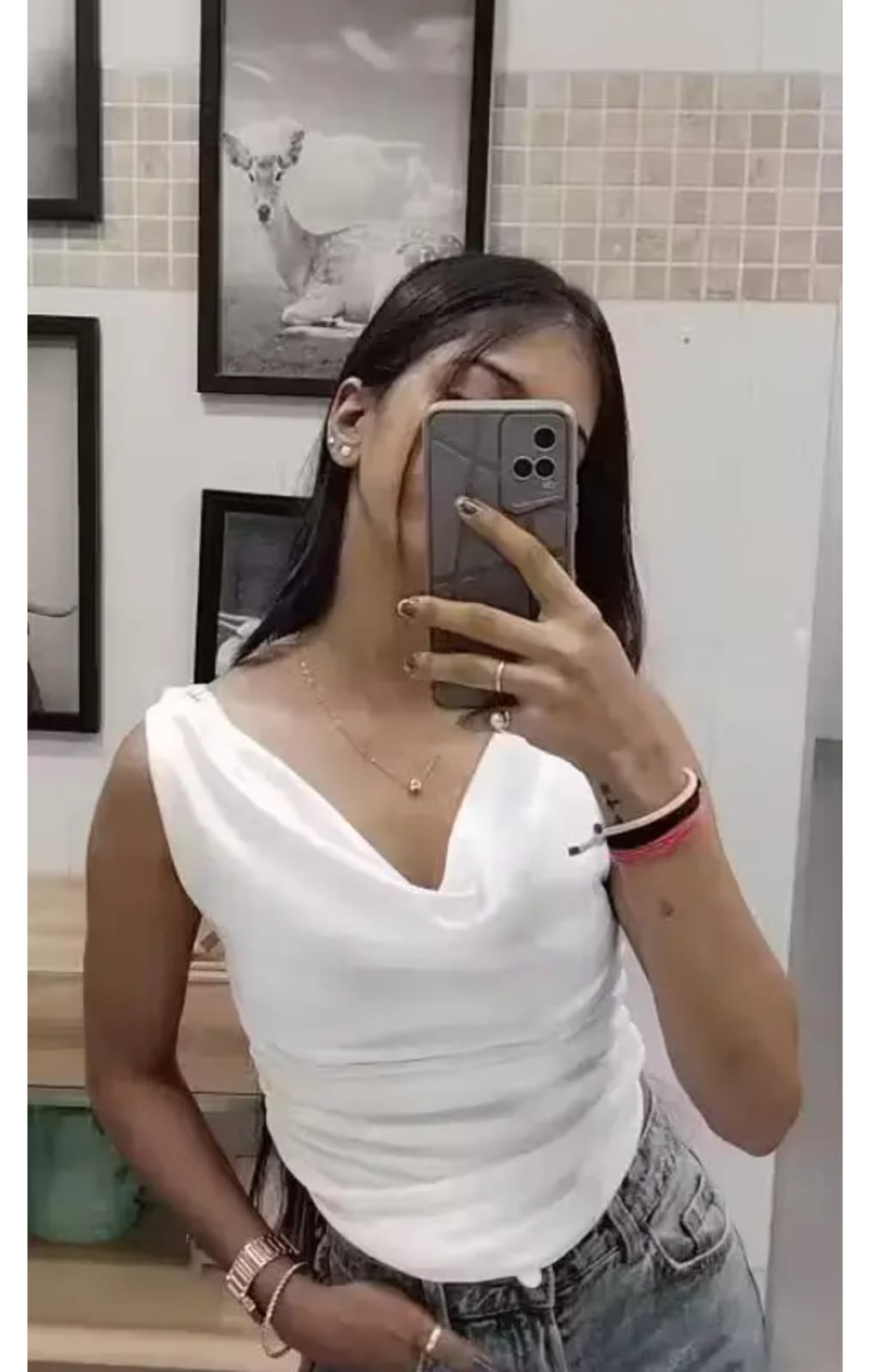 White Off Shoulder Casual Top for Women - Image 3